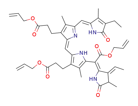 C<sub>43</sub>H<sub>50</sub>N<sub>4</sub>O<sub>8</sub>