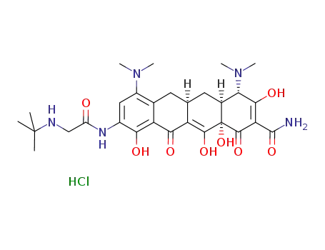 Molecular Structure of 197654-04-9 (tigecycline hydrochloride)