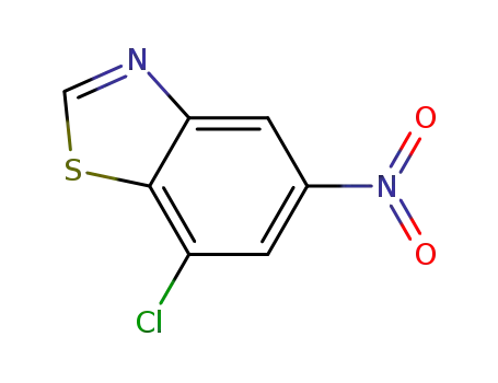 Benzothiazole, 7-chloro-5-nitro- (9CI)