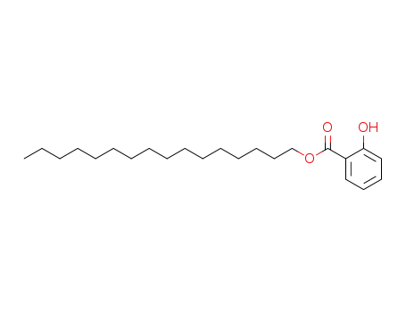 Molecular Structure of 19666-19-4 (hexadecyl 2-hydroxybenzoate)