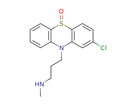 Molecular Structure of 2037-58-3 (Demethylchlorpromazine sulfoxide)