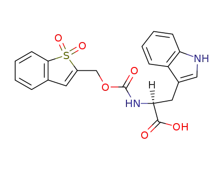 Molecular Structure of 197245-27-5 (N-BSMOC-L-TRYPTOPHAN)