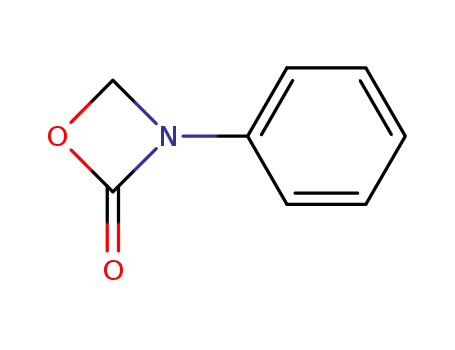 Molecular Structure of 16877-22-8 (3-Phenyl-1,3-oxazetidin-2-one)