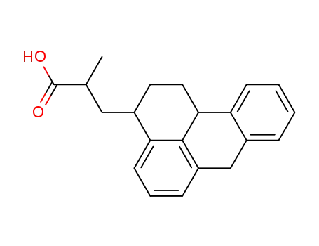 2-methyl-3-(2,3,7,11b-tetrahydro-1<i>H</i>-benz[<i>de</i>]anthracen-3-yl)-propionic acid