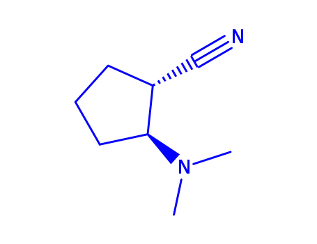 Cyclopentanecarbonitrile, 2-(dimethylamino)- (9CI)