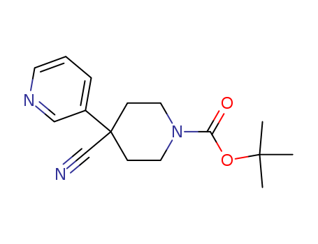 1-Boc-4-cyano-4-(3-pyridinyl)-piperidine