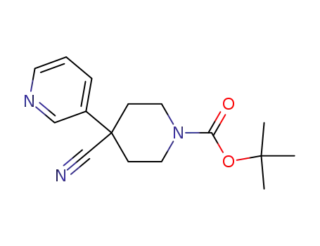 1-N-BOC-4-(3-PYRIDYL)PIPERIDINE-4-CARBONITRILE