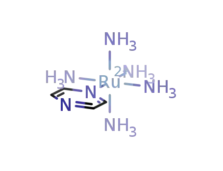 Molecular Structure of 19471-65-9 ([Ru(NH<sub>3</sub>)5(pyrazine)]<sup>(2+)</sup>)
