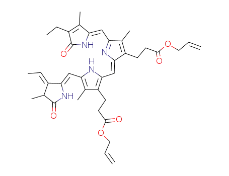 diallyl (3E,4Z,10Z,15Z)-18-ethyl-3-ethylidene-1,2,3,19,22,24-hexahydro-2,7,13,17-tetramethyl-1,19-dioxo-21H-biline-8,12-dipropanoate