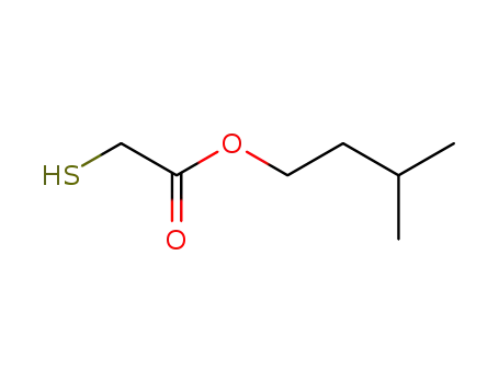Molecular Structure of 16849-97-1 (ISO-AMYL THIOGLYCOLATE)