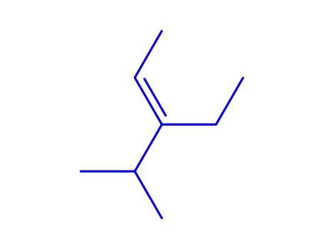 Molecular Structure of 19780-68-8 (3-ETHYL-4-METHYL-2-PENTENE)