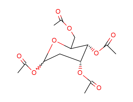 Molecular Structure of 16750-07-5 (2-Deoxy-β-D-arabino-hexopyranose tetraacetate)