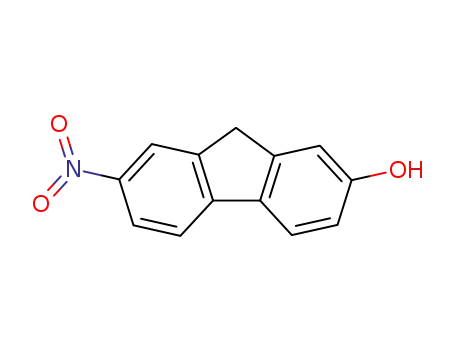 Molecular Structure of 6633-40-5 (2-HYDROXY-7-NITROFLUORENE)