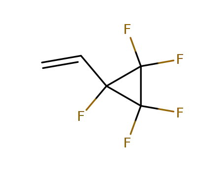 Molecular Structure of 168087-02-3 (Cyclopropane, ethenylpentafluoro- (9CI))