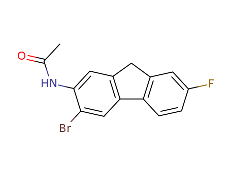 Acetamide,N-(3-bromo-7-fluoro-9H-fluoren-2-yl)- cas  1682-42-4