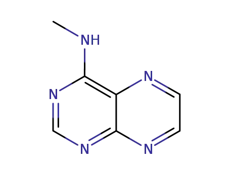 Molecular Structure of 1980-04-7 (N-methylpteridin-4-amine)
