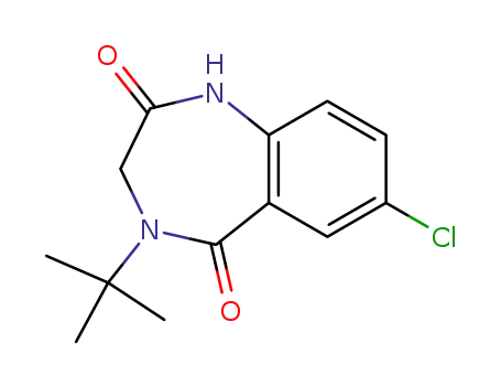 4-tert-butyl-7-chloro-3,4-dihydro-1H-1,4-benzodiazepine-2,5-dione