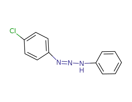 Molecular Structure of 19838-82-5 ((1E)-1-(4-chlorophenyl)-3-phenyltriaz-1-ene)