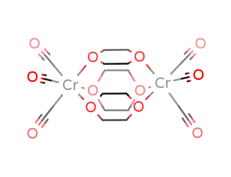 (CO)3Cr{O(CH<sub>2</sub>CH<sub>2</sub>)2O}3Cr(CO)3