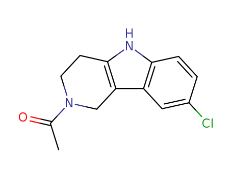 Ethanone,1-(8-chloro-1,3,4,5-tetrahydro-2H-pyrido[4,3-b]indol-2-yl)-