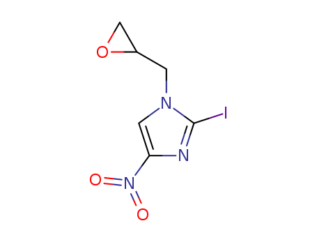 1H-Imidazole,2-iodo-4-nitro-1-(2-oxiranylmethyl)- cas  16781-78-5