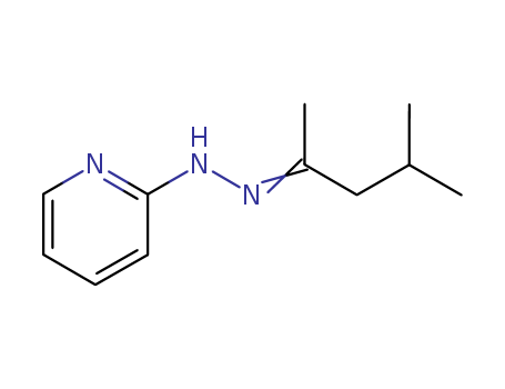 2-Pentanone,4-methyl-, 2-(2-pyridinyl)hydrazone
