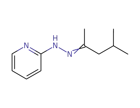 N-[(E)-4-methylpentan-2-ylideneamino]pyridin-2-amine