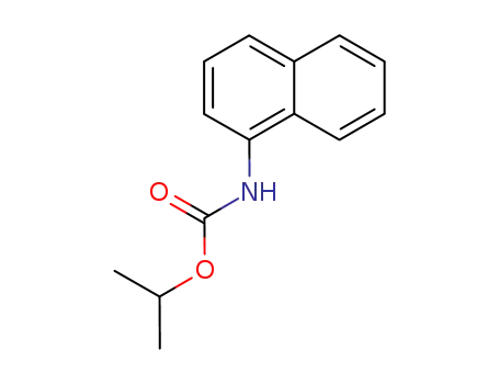 Molecular Structure of 16827-25-1 (propan-2-yl naphthalen-1-ylcarbamate)