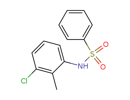 Benzenesulfonamide, N-(3-chloro-2-methylphenyl)- cas  16939-21-2