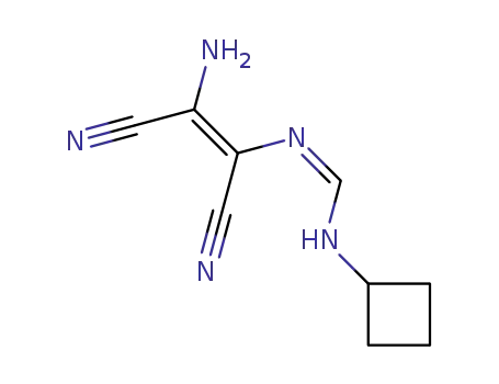 (Z)-N-(2-amino-1,2-dicyanovinyl)-N'-cyclobutylformamidine