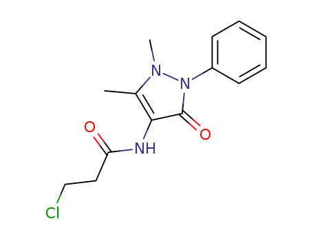 3-CHLORO-N-(1,5-DIMETHYL-3-OXO-2-PHENYL-2,3-DIHYDRO-1H-PYRAZOL-4-YL)PROPANAMIDE
