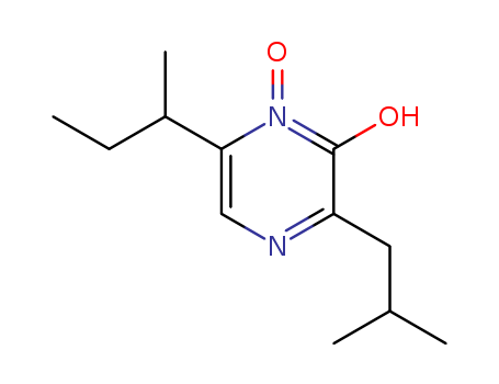 Pyrazinol,6-(1-methylpropyl)-3-(2-methylpropyl)-, 1-oxide, (+)-