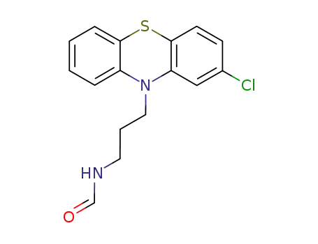<i>N</i>-[3-(2-chloro-phenothiazin-10-yl)-propyl]-formamide