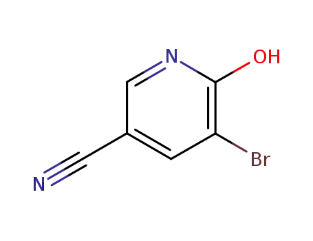 Molecular Structure of 19840-44-9 (5-bromo-6-hydroxypyridine-3-carbonitrile)