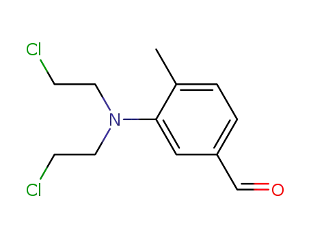 3-[Bis(2-chloroethyl)amino]-4-methylbenzaldehyde