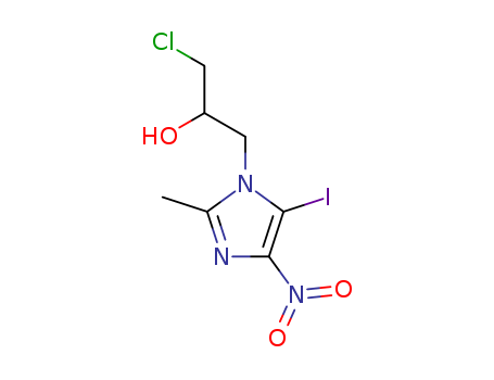 1-(3-Chloro-2-hydroxypropyl)-5-iodo-2-methyl-4-nitroimidazole
