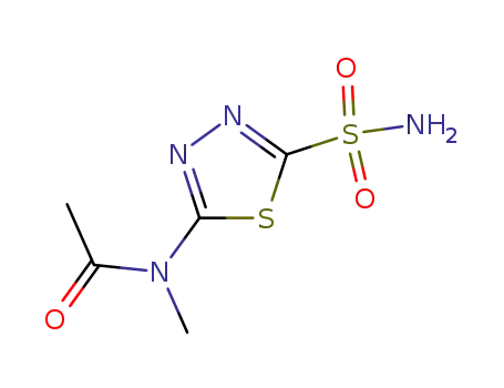 Molecular Structure of 16790-52-6 (Acetazolamide methyl derivative)