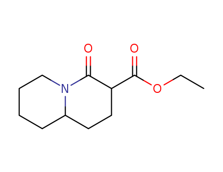 2H-Quinolizine-3-carboxylicacid, octahydro-4-oxo-, ethyl ester cas  22766-29-6