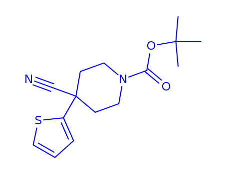 1-Boc-4-cyano-4-(2-thienyl)-piperidine