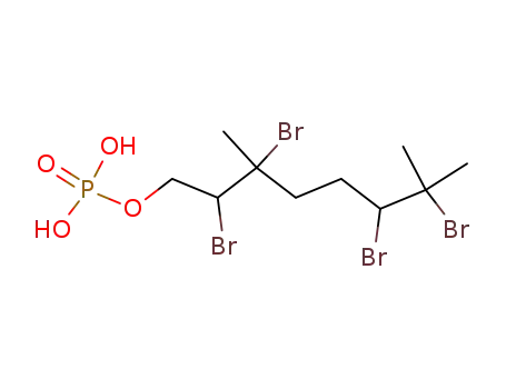 phosphoric acid mono-(2,3,6,7-tetrabromo-3,7-dimethyl-octyl) ester
