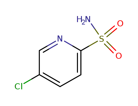 Molecular Structure of 19506-41-3 (2-Pyridinesulfonamide,5-chloro-(8CI,9CI))