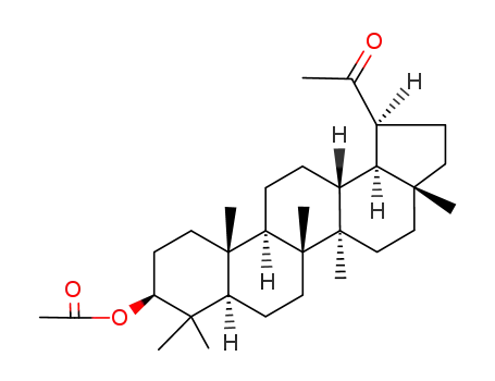 29-Nor-19α-H-lupan-20-on-3β-yl-acetat