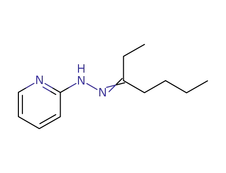 Molecular Structure of 19848-66-9 (2-[(2Z)-2-(1-ethylpentylidene)hydrazino]pyridine)