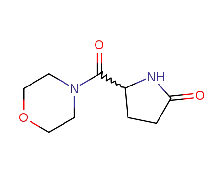 4-[(5-옥소-2-피롤리디닐)카르보닐]모르폴린