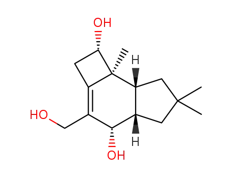 (1R)-2,4,4aβ,5,6,7,7aβ,7b-Octahydro-3-hydroxymethyl-6,6,7bα-trimethyl-1H-cyclobut[e]indene-1,4α-diol