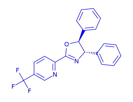 (4S,5S)-4,5-diphenyl-2-(5-(trifluoromethyl)pyridin-2-yl)-4,5-dihydrooxazole