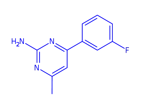 4- 메틸 -6- (3- 플루오로 페닐) 피리 미딘 -2- 아민