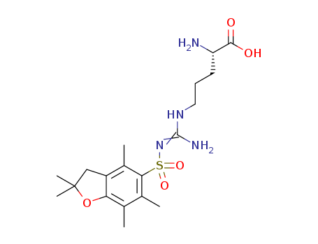 L-Ornithine,N5-[[[(2,3-dihydro-2,2,4,6,7-pentamethyl-5-benzofuranyl)sulfonyl]amino]iminomethyl]-