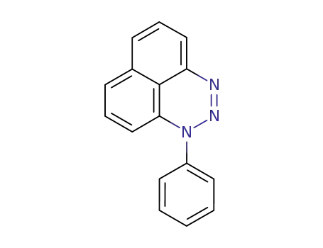 Molecular Structure of 14893-13-1 (1-phenyl-1<i>H</i>-naphtho[1,8-<i>de</i>][1,2,3]triazine)