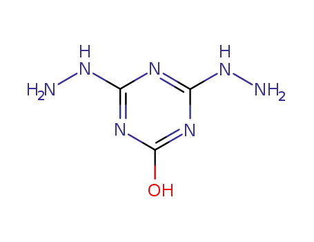 4,6-bis(hydrazino)-1,3,5-triazin-2(5H)-one